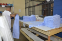 Presos do Paraná produzem materiais de proteção individual