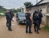 Operação conjunta entre polícias Penal e Civil cumpre mandados de prisão de cinco pessoas monitoradas