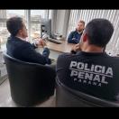Policiais penais do Paraná visitam Secretaria de Administração Prisional e Socioeducativa de Santa Catarina