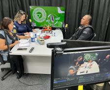Polícia Penal compartilha rotinas de escolta no trânsito em podcast do Detran Paraná