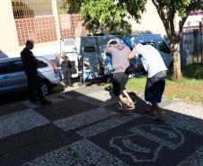 Governo transfere presos da Cadeia Pública de Rio Branco do Sul -  Rio Branco do Sul, 01/04/2019  -  Foto: Divulgação PCPR