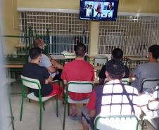 Presos da Cadeia Pública de Guarapuava recebem oficinas de animação sociocultural